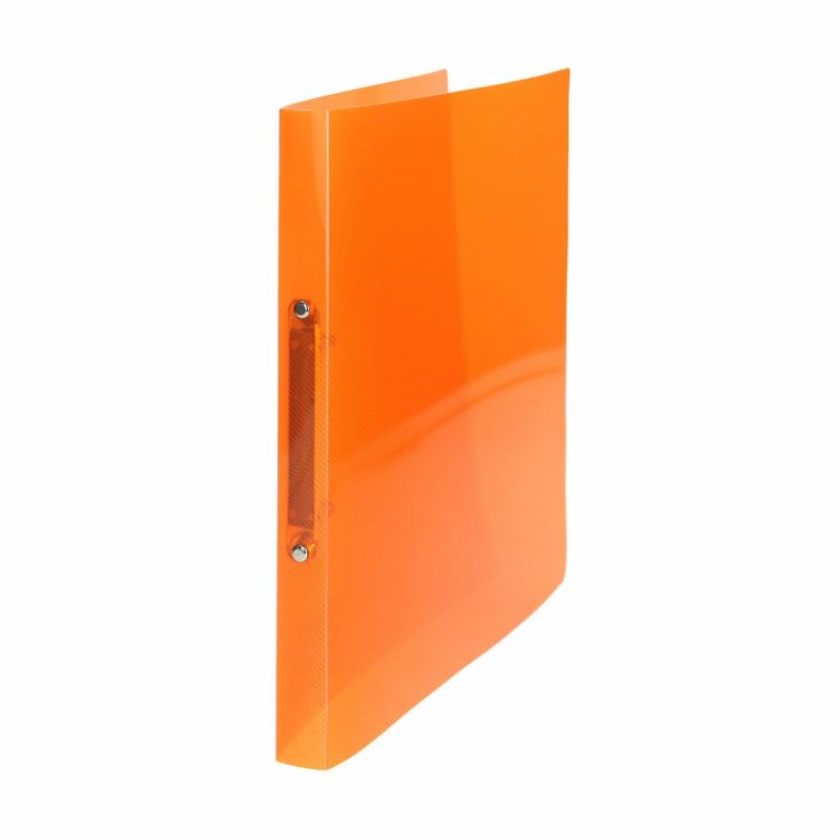 PVC fascikla sa dve metalne ringle, A4 format, plave boje