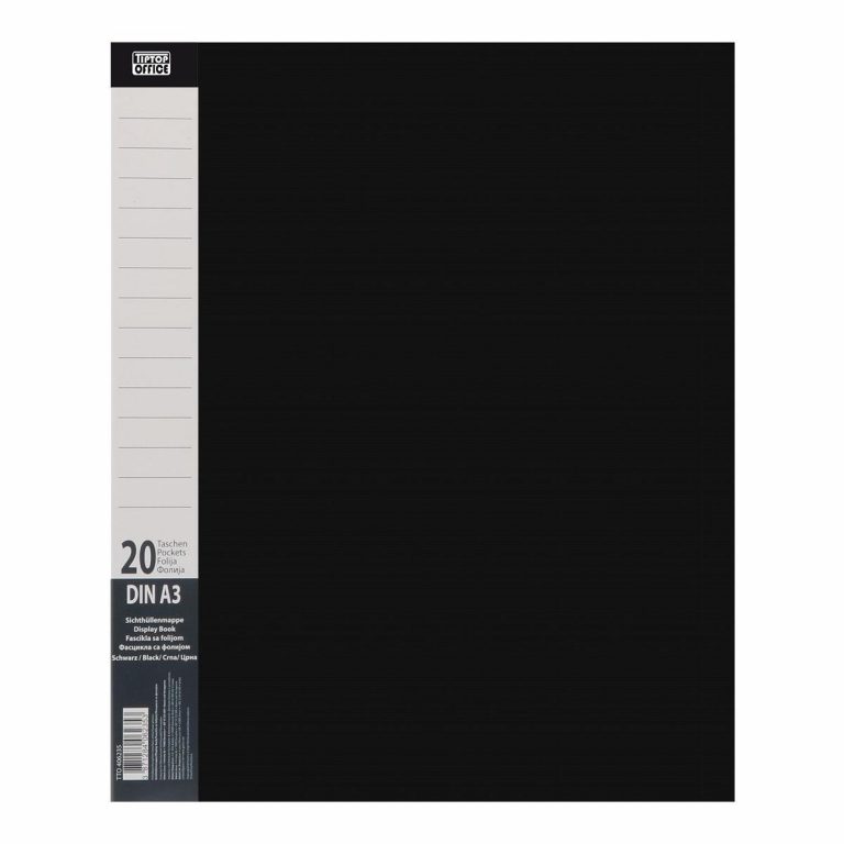 TTO fascikla PVC A3 sa crvenim koricama i 20 U-folija unutra