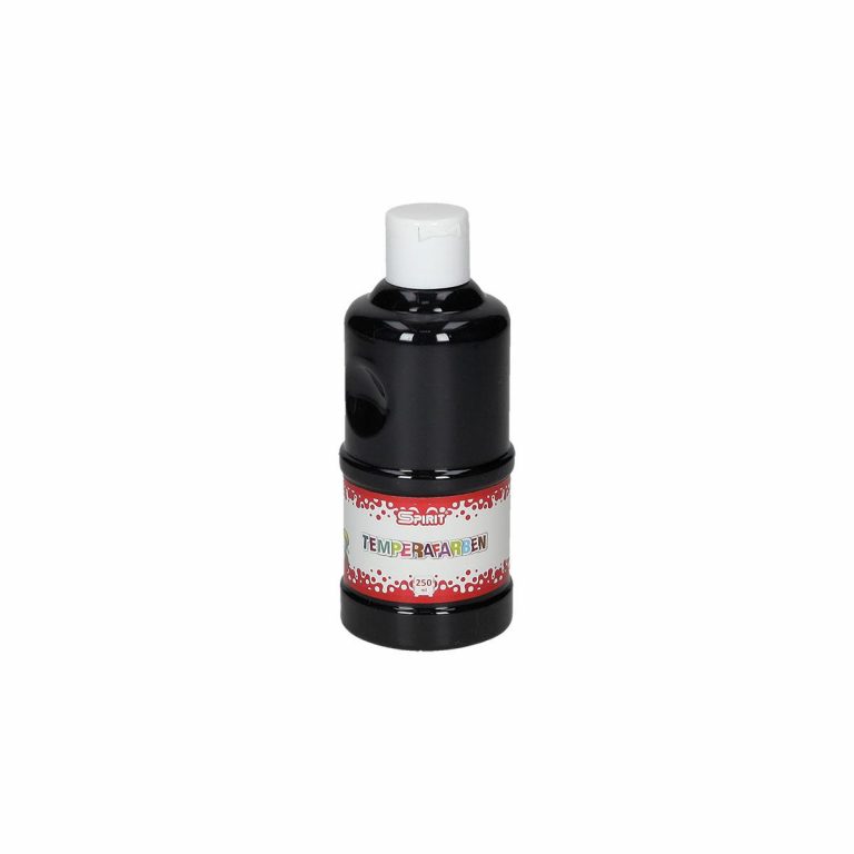TTS tempera boja u crnoj boji, PVC tuba 250ml