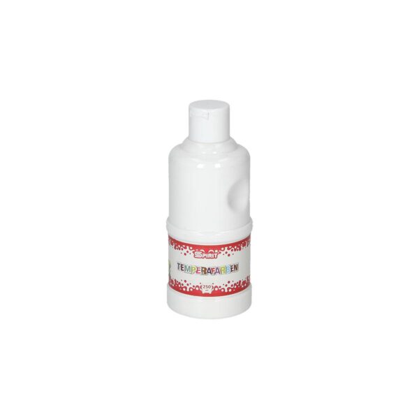 TTS Tempera boja u bijeloj boji, 250ml u PVC ambalaži