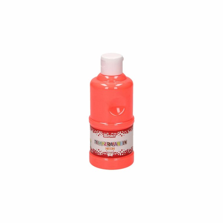 TTS neon narandžasta tempera u PVC tubi od 250ml