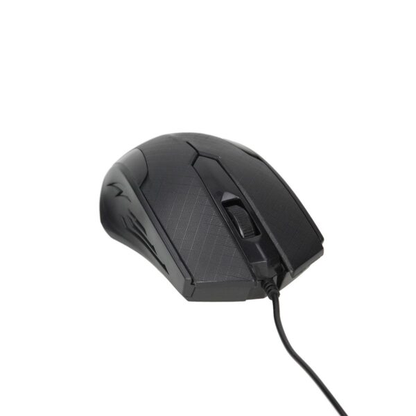 TTO optički miš GT-99 USB sa crnim dizajnom i ergonomskim oblikom