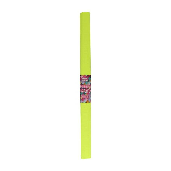 Fluorescentni žuti TTS krep papir 200x50cm