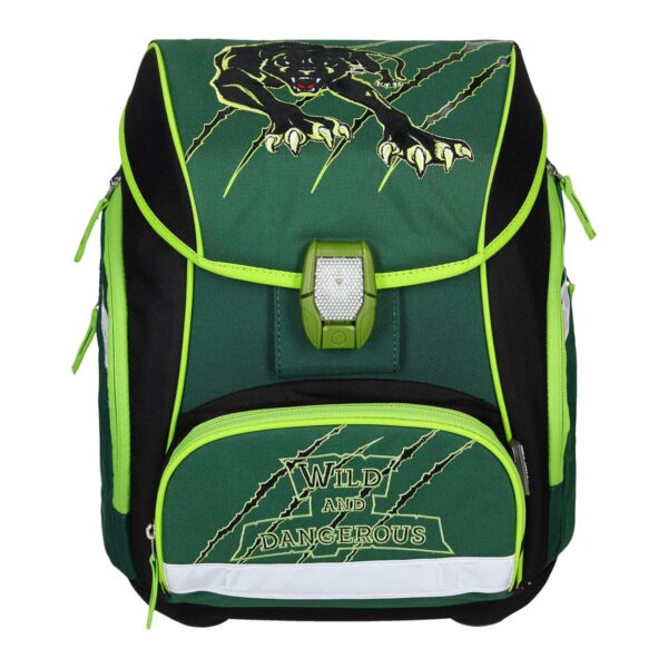 TTS Torba PANTHER LED19 - moderan školski ranac sa svetlećom LED kopčom i ergonomskim dizajnom