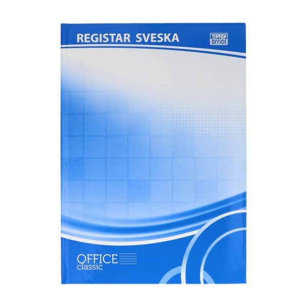 TTO abecedni indeks A4 sa 96 listova za organizaciju dokumenata