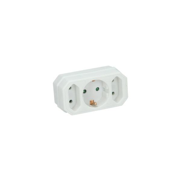 TTO Adapter 1+2 EUR8 Utičnice sa zaštitom od dječijeg rukovanja
