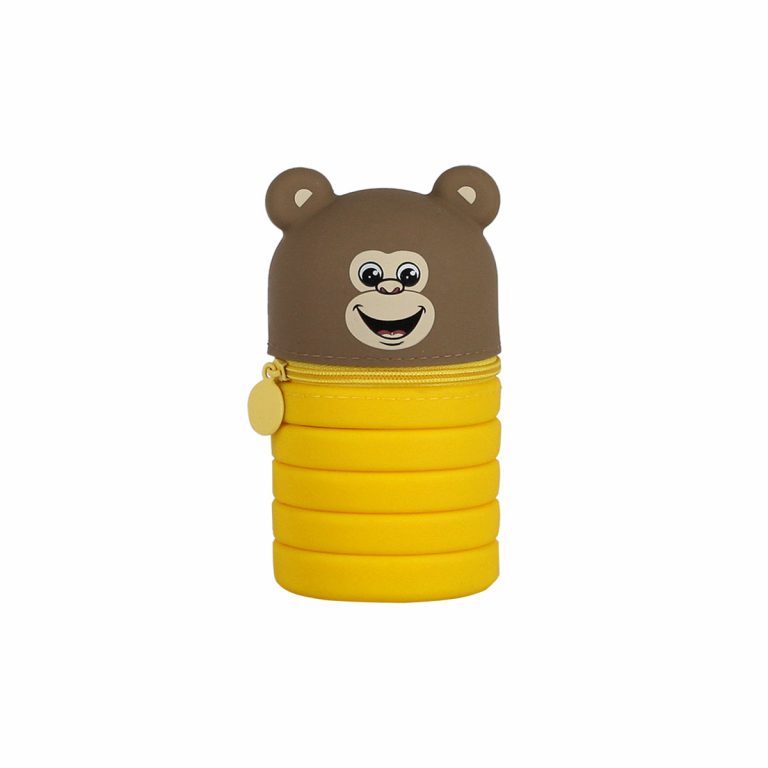 TTS silikonska pernica FLEX MONKEY sa 3D dizajnom majmuna