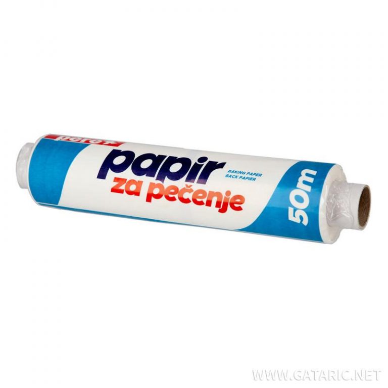 PX papir za pečenje 50m, PP Perex, rolna širine 28,2cm