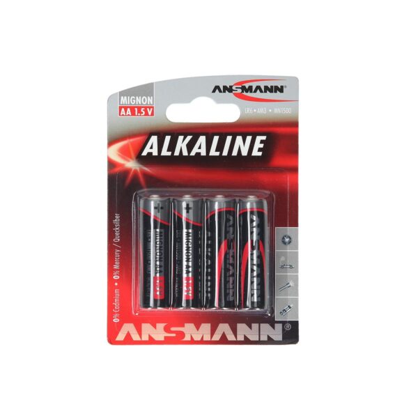 AN alkalna baterija LR06 AA 4/1 sa oznakom 1.5V