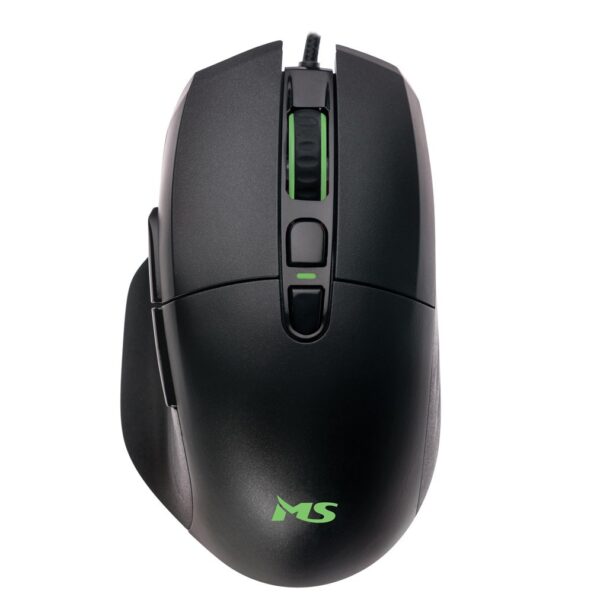 MS NEMESIS C500 crni žičani gaming miš sa LED osvijetljenjem i podešavajućim DPI do 8000