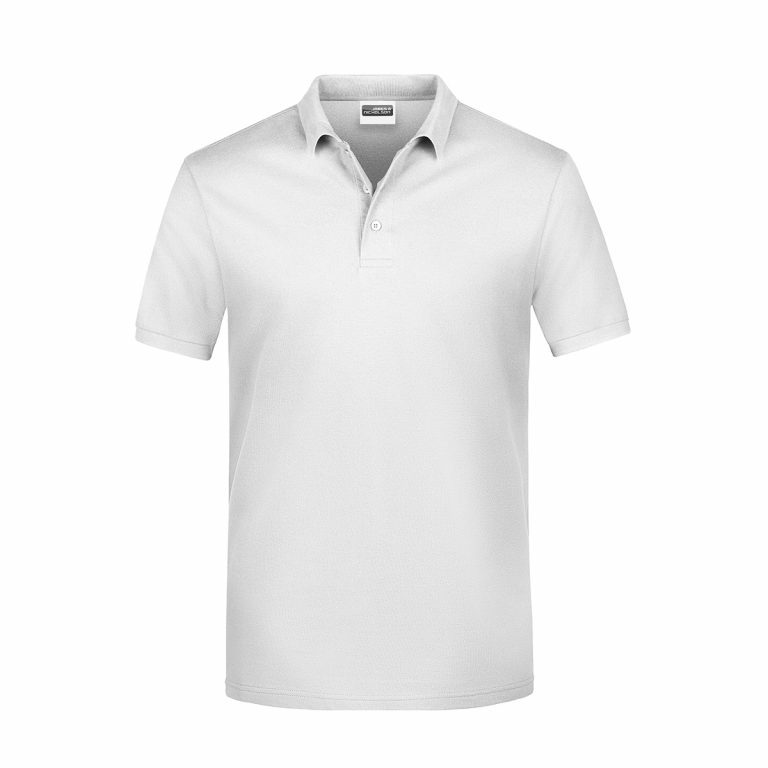 Muška bijela POLO majica James & Nicholson, veličina M