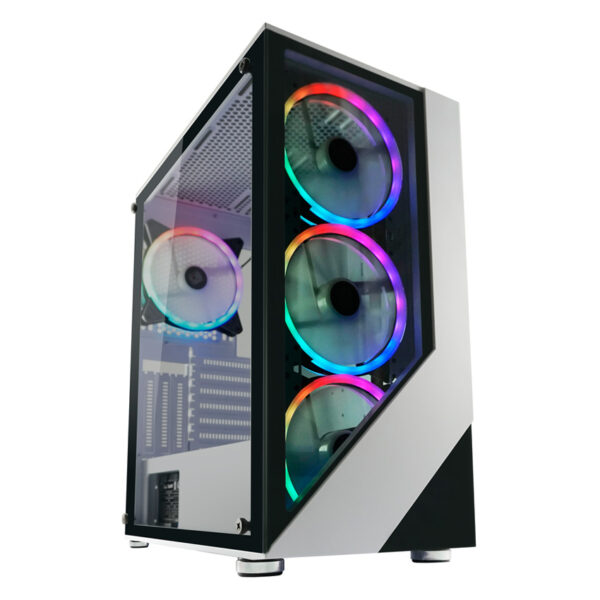 Belo LC-Power Gaming Kućište 803W sa staklenim bočnim panelom i LED ventilatorima