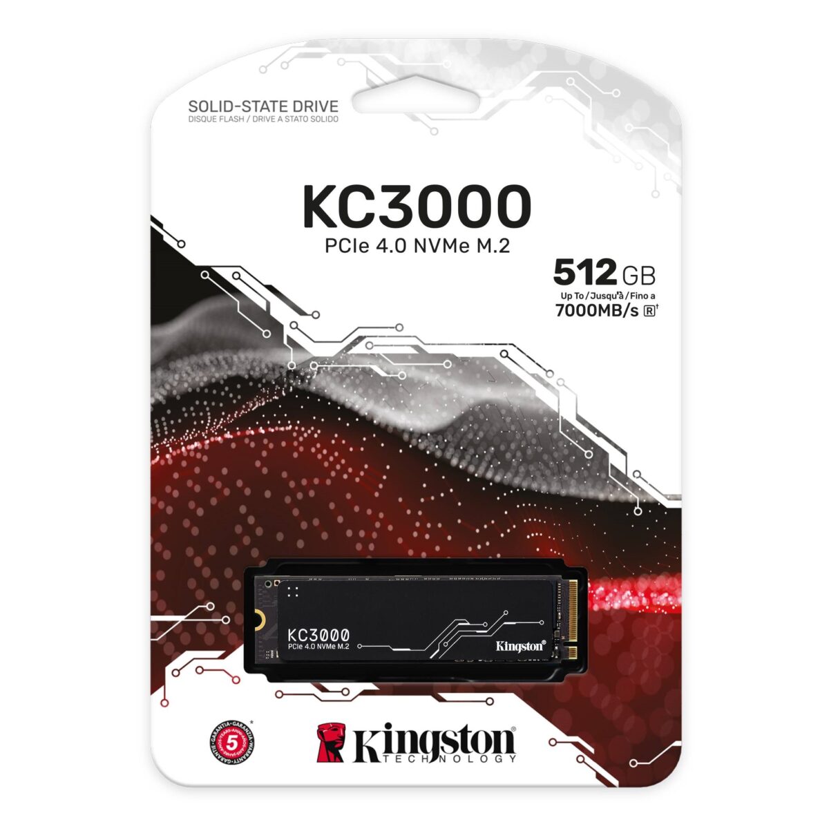 Kingston KC3000 SSD 512GB, M.2 NVMe PCIe Gen 4.0 disk sa visokim brzinama