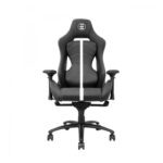 ESHARK ESL-GC3 TOKUGAWA crna gaming stolica sa naslonima za ruke i metalnom bazom