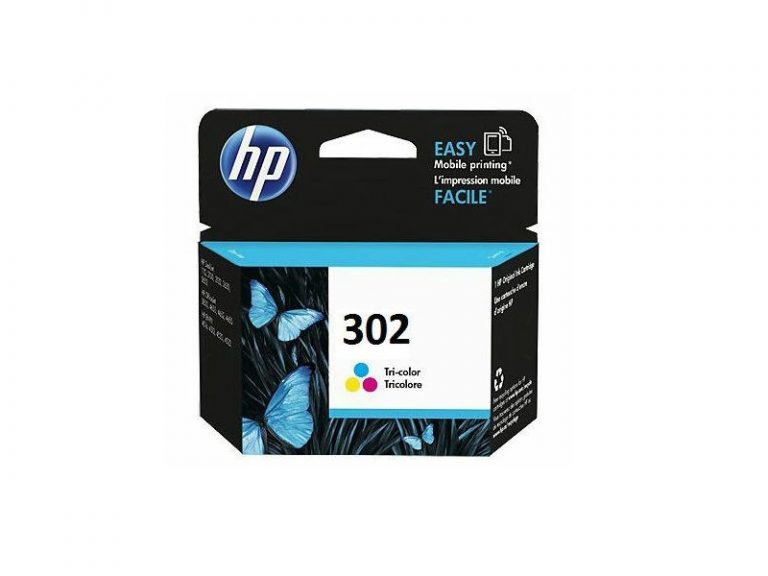 Originalna HP F6U65AE No302 Color tinta za štampače u pakovanju