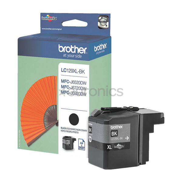Originalna Brother LC129XLBK tinta za Inkjet štampače, pakovanje 2400 stranica