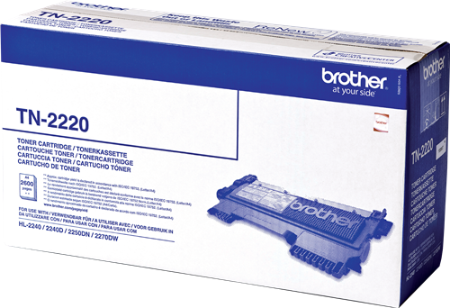 Originalni Brother toner TN-2220 za laser štampače, kapacitet 2600 strana