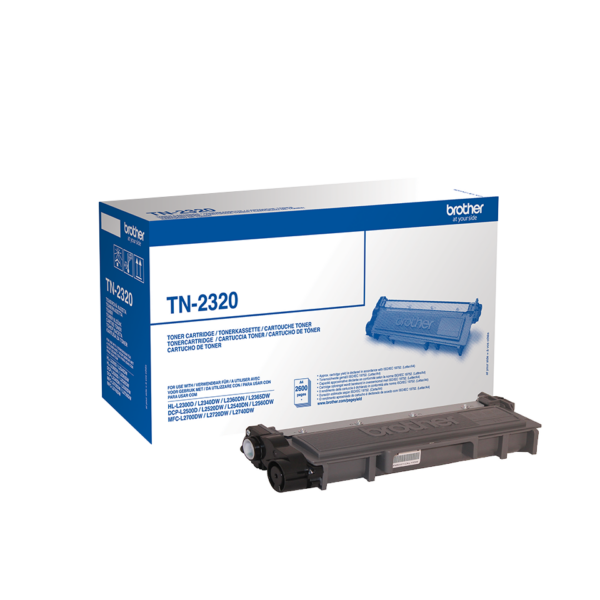 Original Brother toner TN-2320 za mono lasere, kapacitet 2600 strana