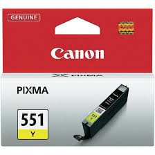 Originalna Canon CLI551Y tinta u pakovanju za štampače