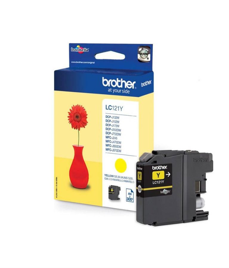 Originalna Brother LC121Y tinta za štampač MFC-J470DW