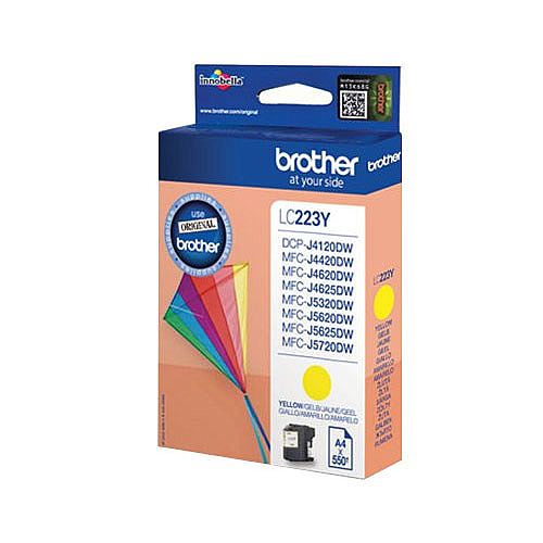 Original Brother LC223Y tinta za inkjet štampače, pakovanje