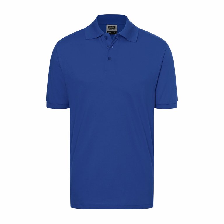 Crna JN POLO majica Classic XL model na beloj pozadini