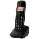 Panasonic KX-TGB610FXB crni bežični telefon sa modernim dizajnom i osvijetljenim ekranom