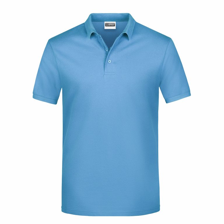Plava JN POLO majica Basic L model sa dugim rukavima