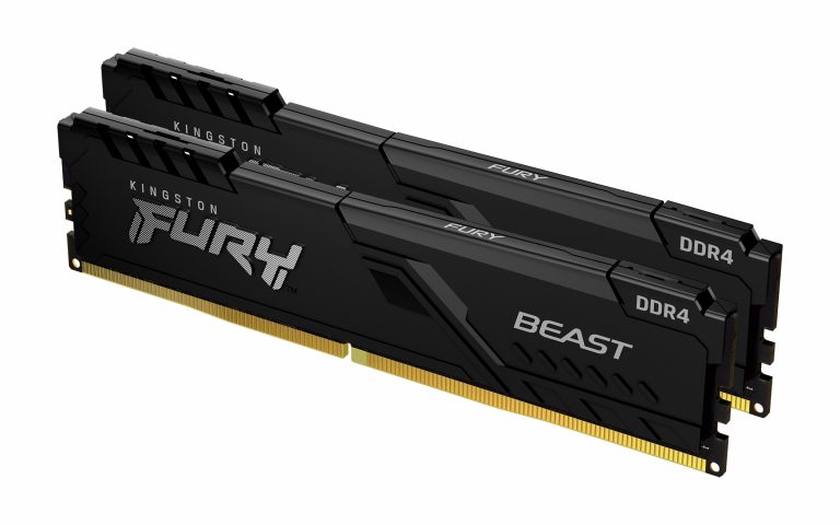 Kingston FURY Beast 16GB DDR4 3200MHz RAM memorija sa crvenim hladnjakom