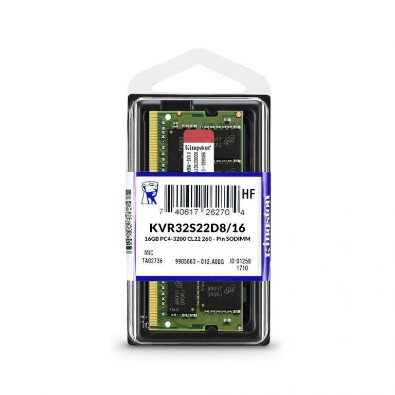 Kingston 16GB DDR4 SODIMM RAM memorija sa 3200MHz frekvencijom