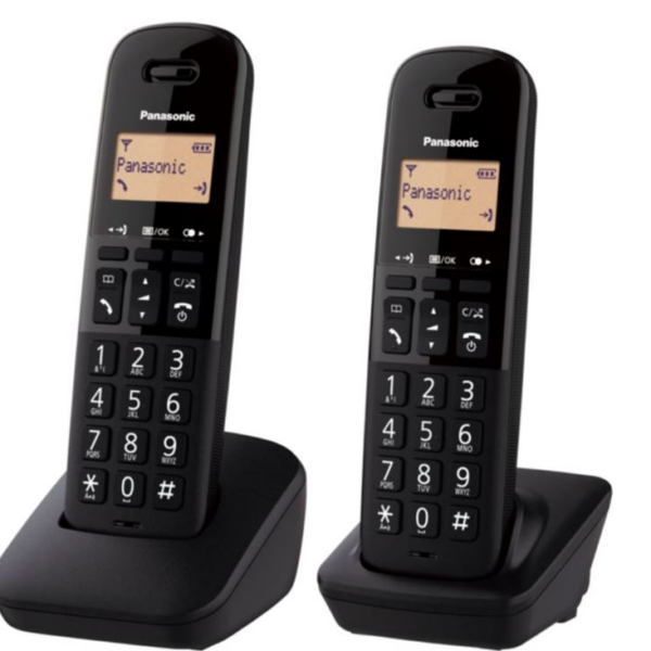 Panasonic KX-TGB612FXB crni bežični telefon sa slušalicama