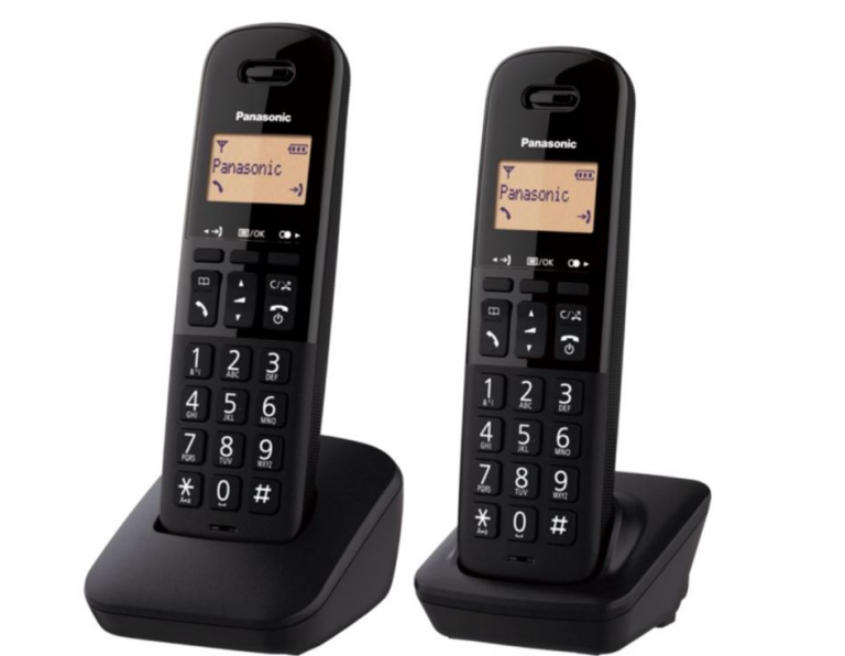 Panasonic KX-TGB612FXB crni bežični telefon sa slušalicama
