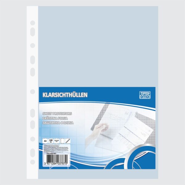 TTO U folija Premium 100/1 Proši, prozirna folija za A4 dokumente