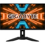 Gigabyte 31,5" 4K IPS monitor sa crnim okvirom i podešavajućom postoljom