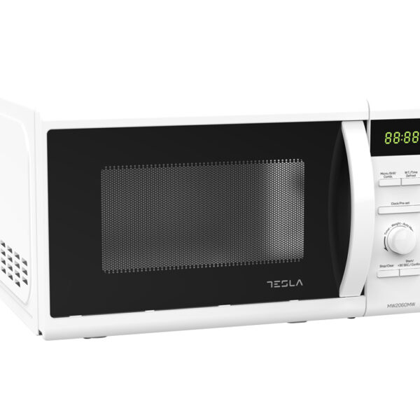 TESLA Mikrovalna MW2060MW - bijela digitalna mikrovalna pećnica sa grilom