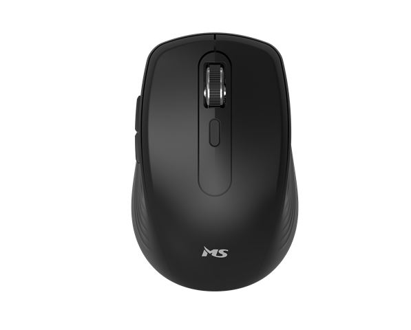 MS FOCUS M315 bežični miš crne boje sa SILENT tehnologijom i USB priključkom.