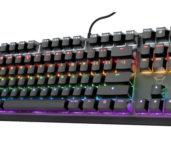 Trust GXT834 TKL mehanička gaming tastatura sa RGB osvjetljenjem tipki