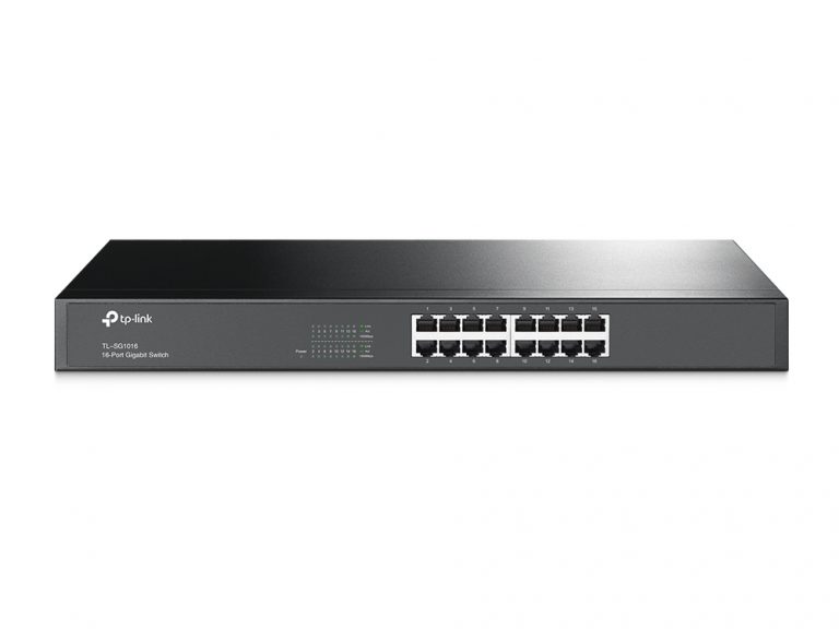 TP-Link TL-SG1016 Gigabit Switch sa 16 RJ45 portova u rackmount kućištu