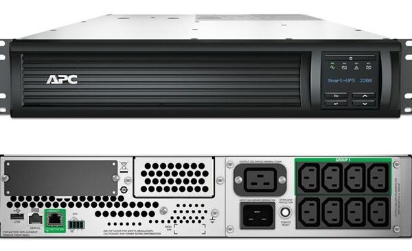 APC Smart-UPS SMT2200RMI2UC 2200VA rack-mount UPS sa LCD ekranom