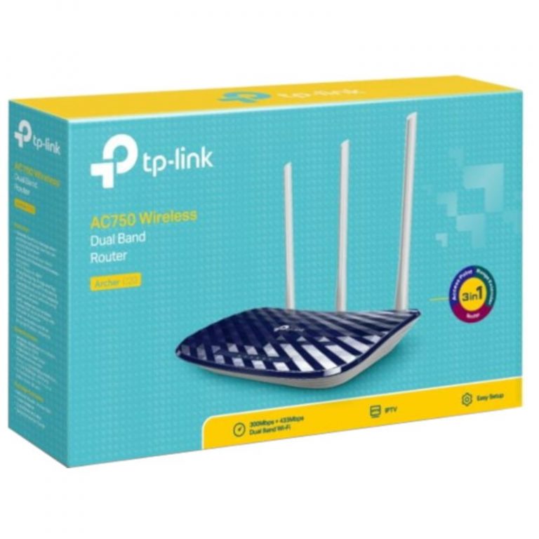 TP-Link Archer C20 AC750 Dual Band ruter sa 3 antene