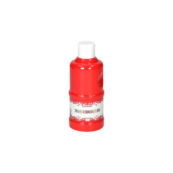 Crvena TTS tempera boja u PVC tubi od 250ml