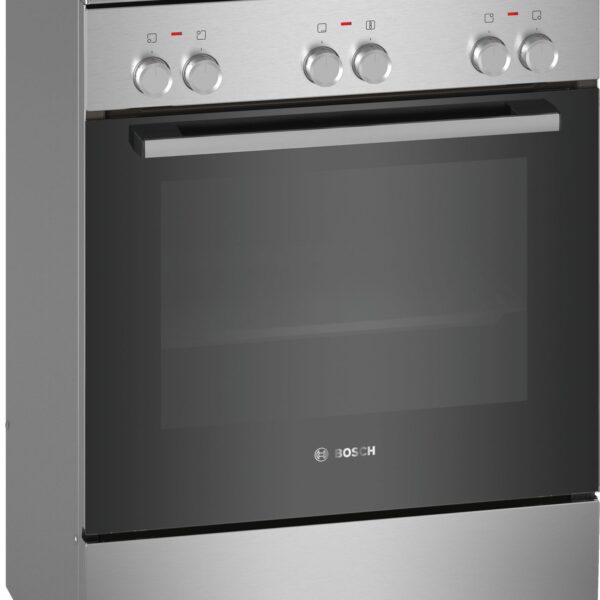 BOSCH električni štednjak Serie 2 sa INOX površinom i stakleno-keramičkom pločom
