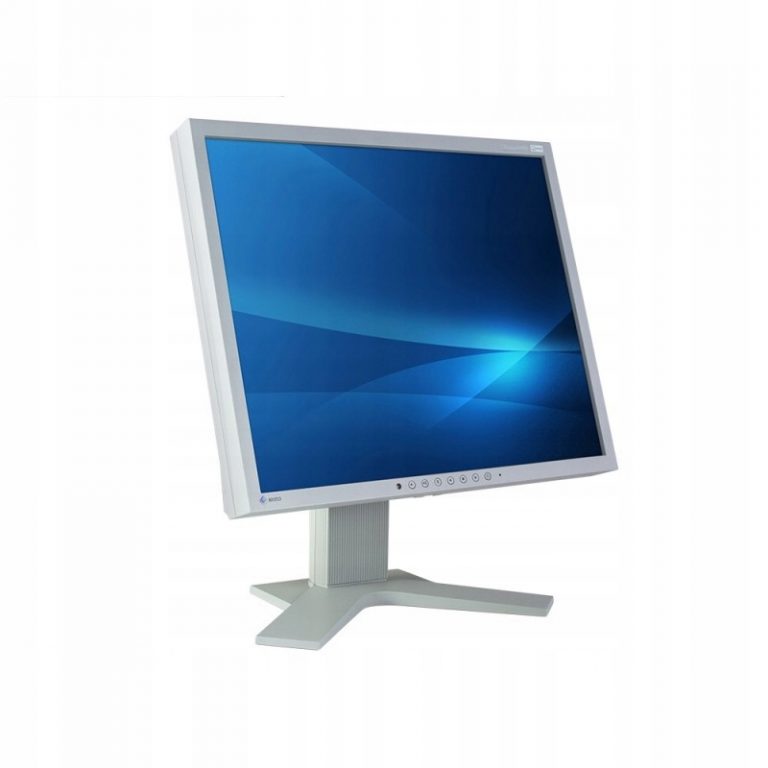 Polovni EIZO Monitor S1901 19" B klase na crnoj podlozi.