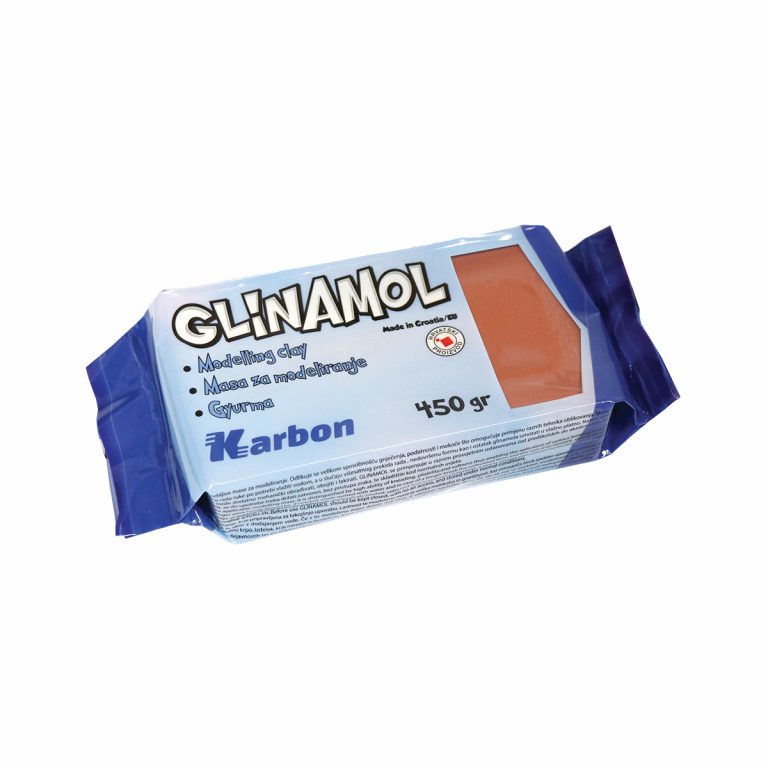 EK Glinamol 450g Terakota pakovanje za kreativno modeliranje