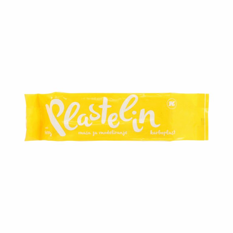 EK Plastelin 500g Žuti - pakovanje plasteline za kreativne aktivnosti