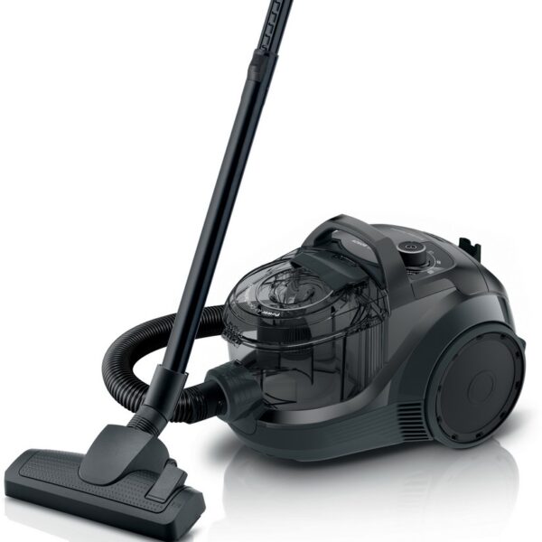 BOSCH usisivač sa posudom BGC21X300, crne boje, sa HEPA filterom i Turbo Brush četkom