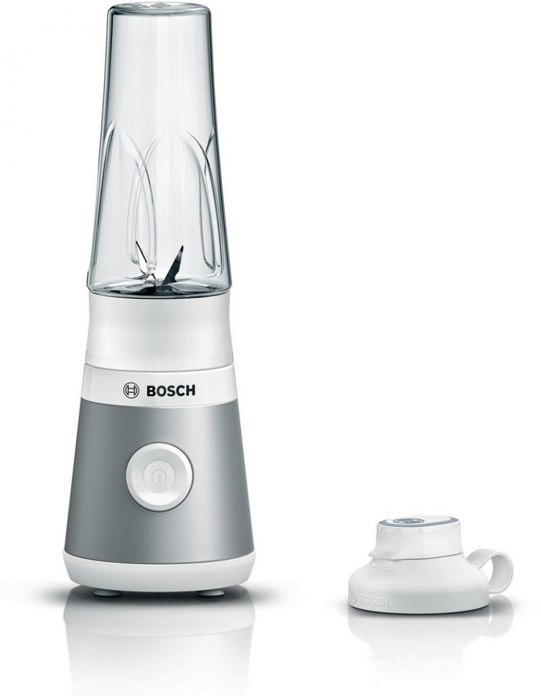BOSCH Blender VitaPower 2, srebrno-beli, sa ToGo bocom i dugmetom za brzo blendanje