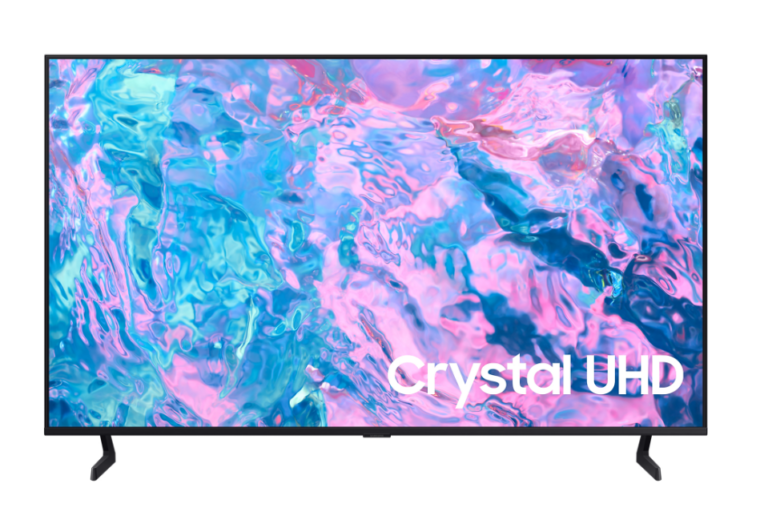 Samsung 55" Crystal UHD 4K Smart TV sa crnim okvirom i LED ekranom