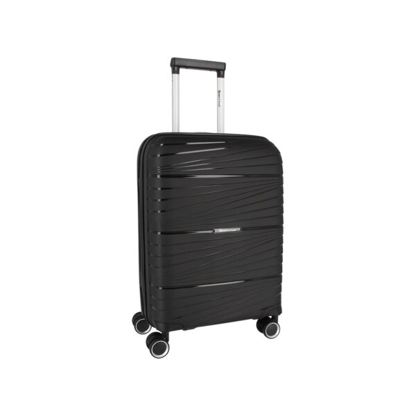 Crni MD Kofer Aviator 20" sa točkićima i sigurnosnom bravom