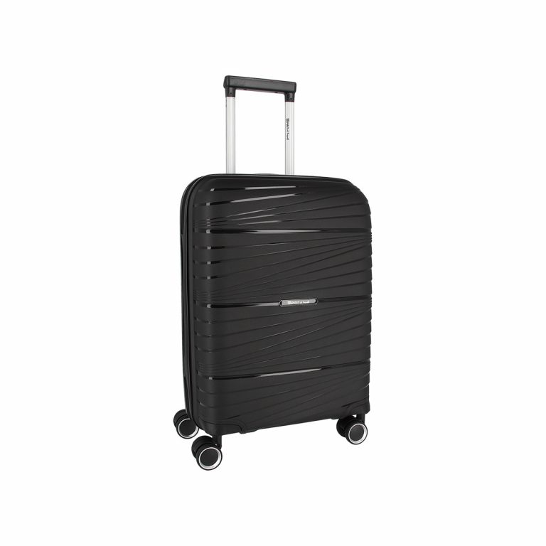 Crni MD Kofer Aviator 20" sa točkićima i sigurnosnom bravom